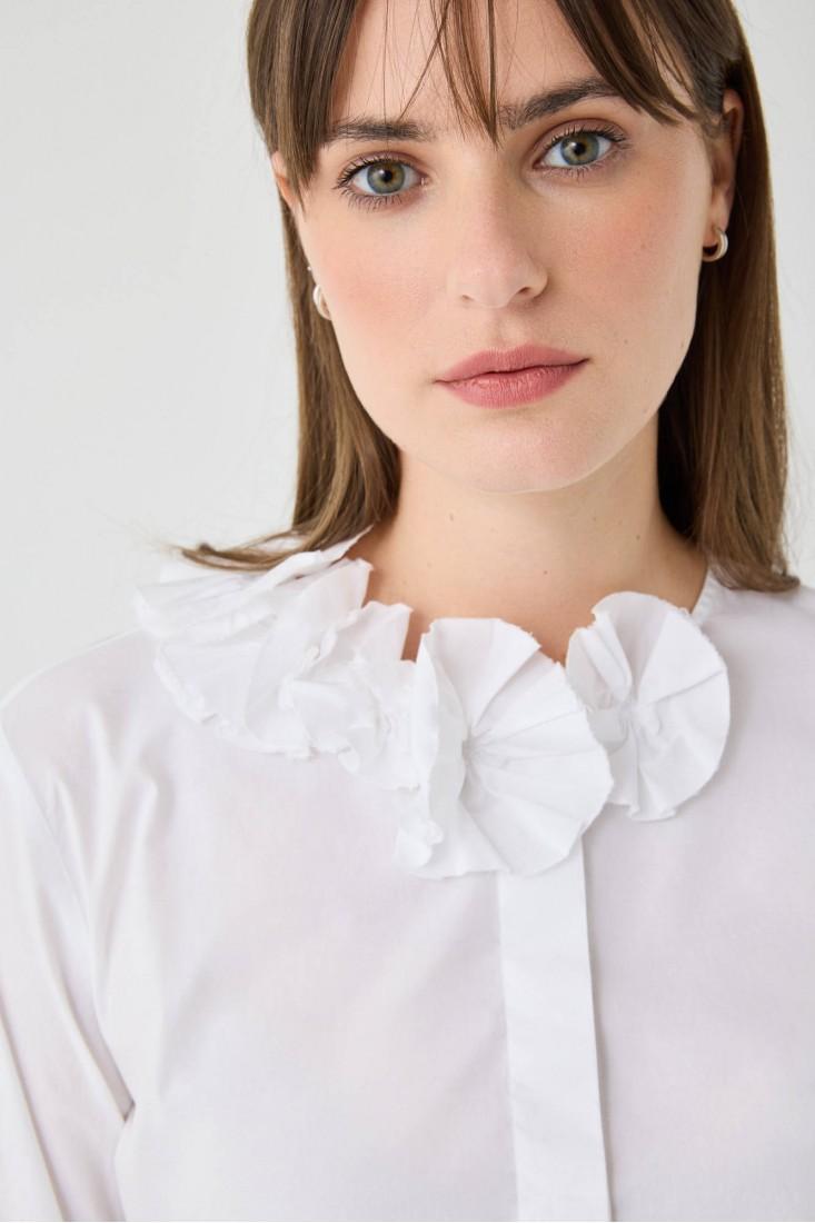 Zanetti 1965 Camicia Con Dettaglio Di Fiori