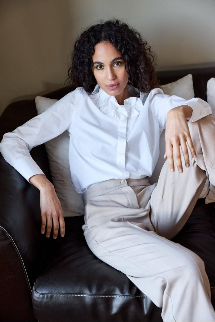 Zanetti 1965 Camicia Con Dettaglio Di Fiori