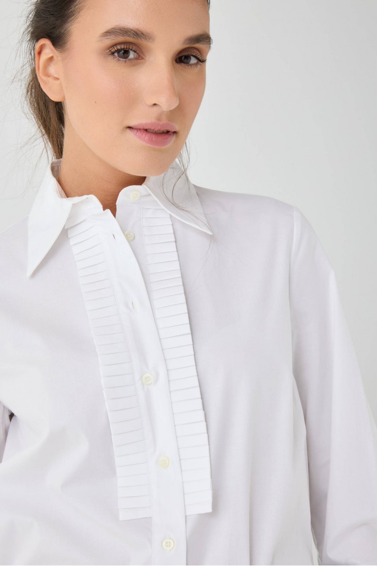 Zanetti 1965 Camicia Con Dettaglio Frontale