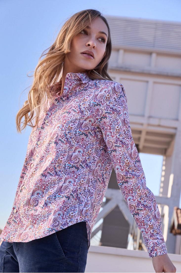 Zanetti 1965 Camicia Con Stampa Paisley