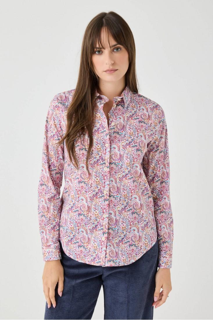 Zanetti 1965 Camicia con stampa paisley