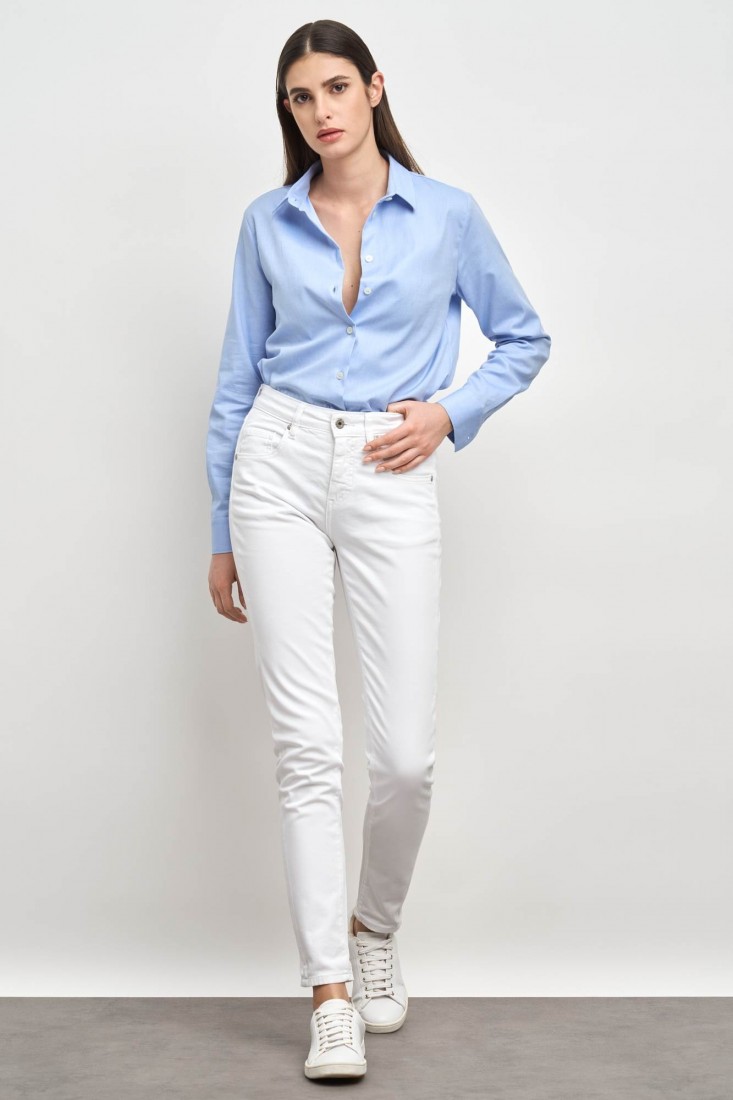 Zanetti 1965 Camicia In Oxford ANGIE