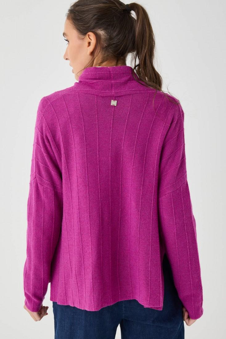 Zanetti 1965 Cardigan In Misto Lana Viscosa