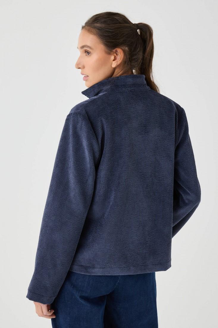 Zanetti 1965 Giacca Destrutturata In Velluto