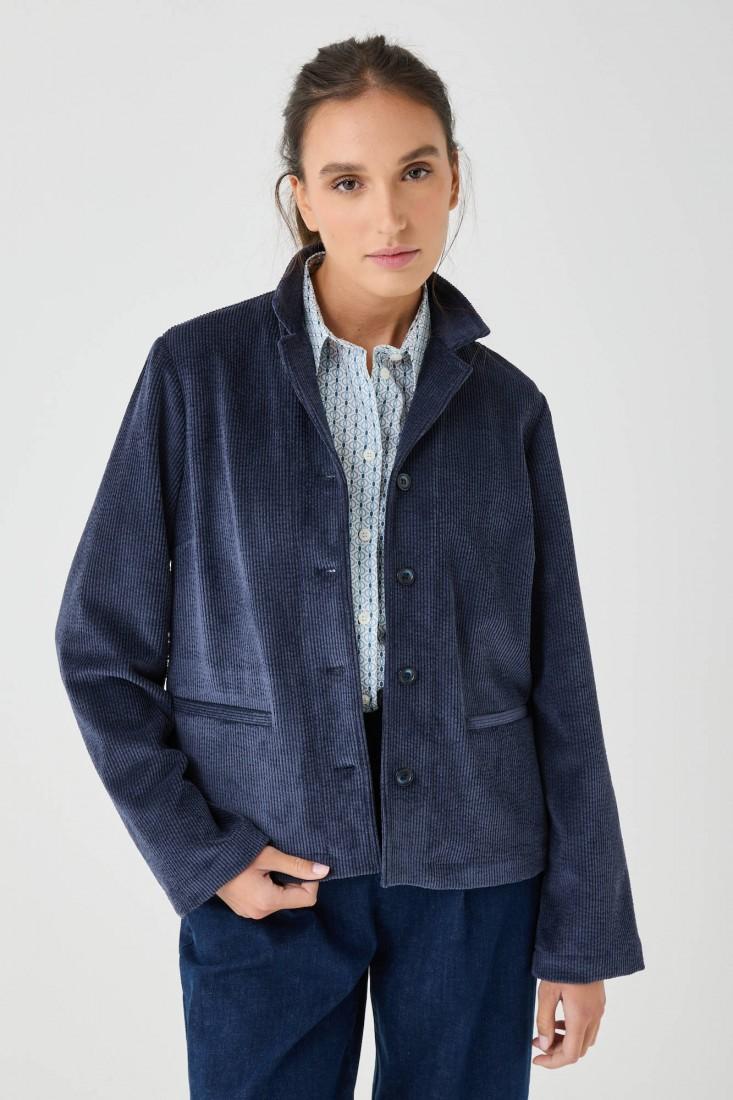 Zanetti 1965 Giacca destrutturata in velluto