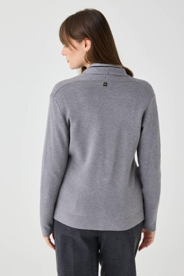 Zanetti 1965 Giacca In Maglia Di Misto Viscosa