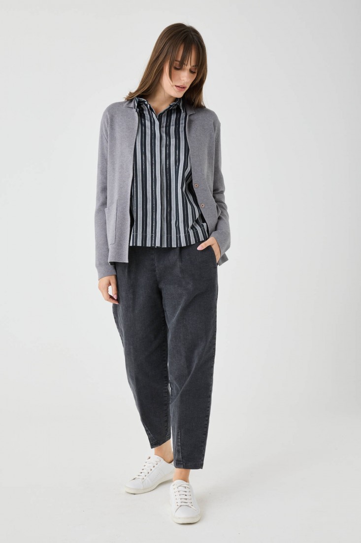 Zanetti 1965 Giacca In Maglia Di Misto Viscosa