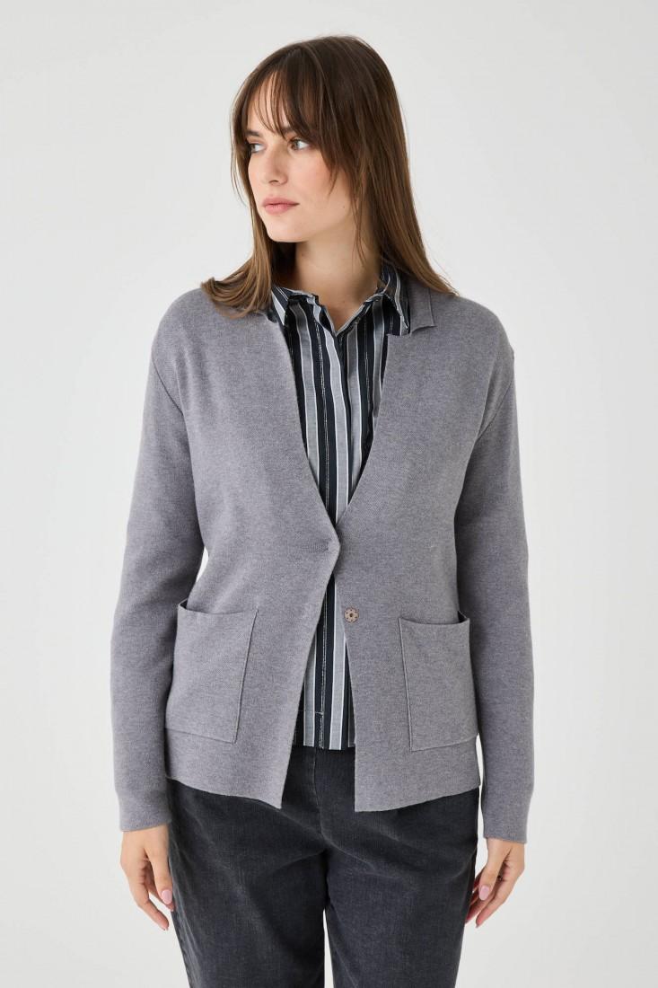 Zanetti 1965 Giacca in maglia di misto viscosa