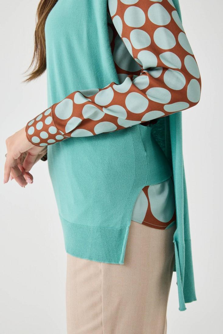 Zanetti 1965 Maglia Gilet Senza Maniche