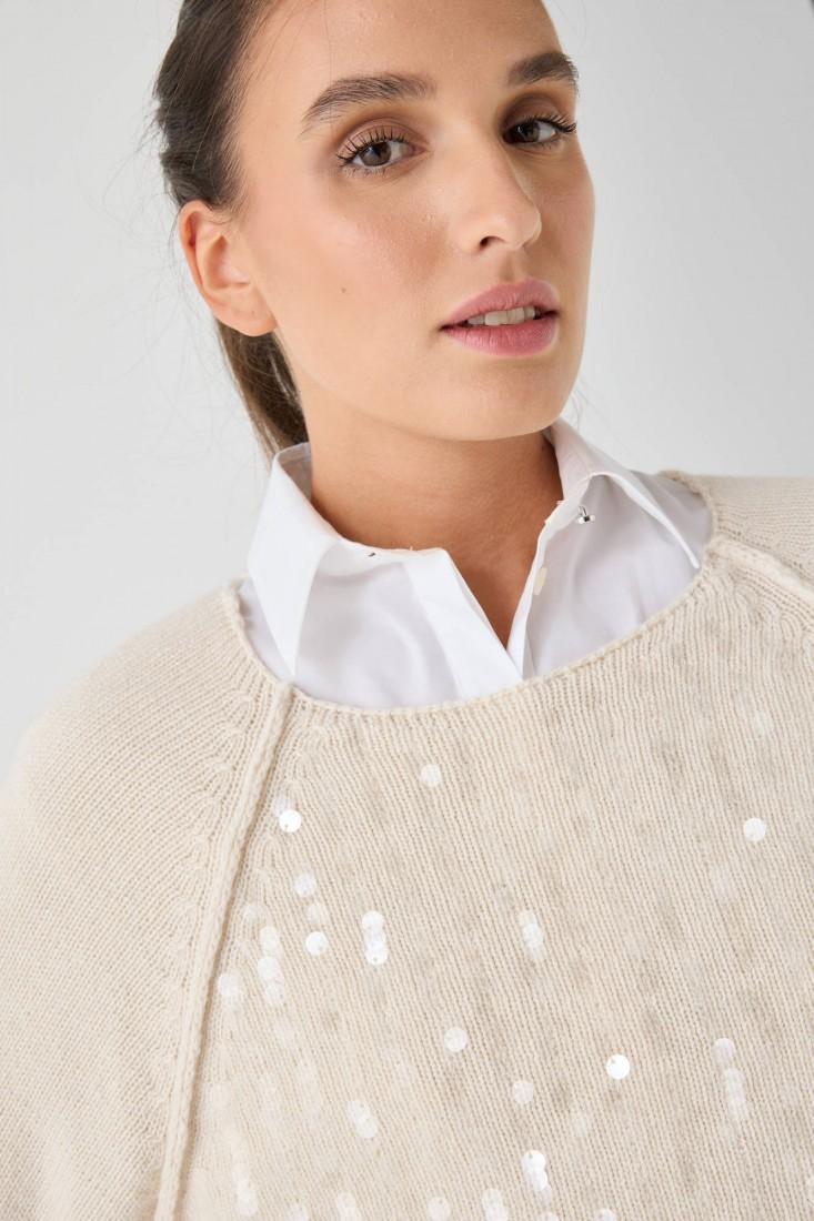 Zanetti 1965 Maglione Con Paillettes