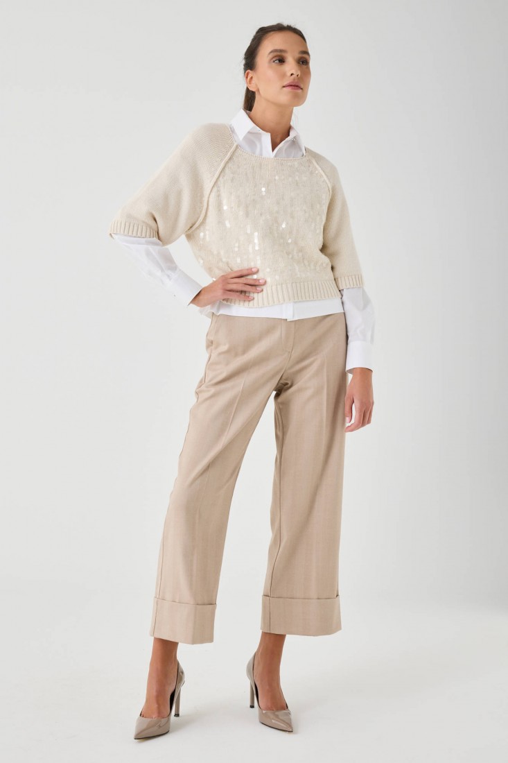 Zanetti 1965 Maglione Con Paillettes