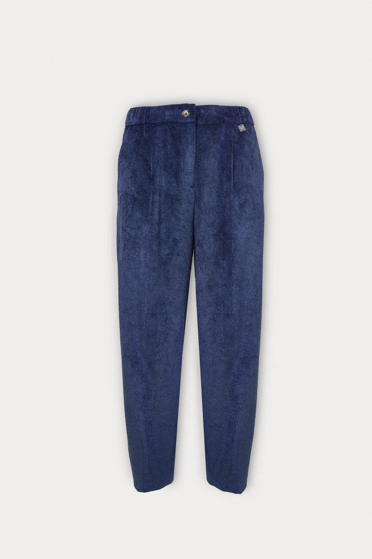 Zanetti 1965 Pantalone carrot in velluto