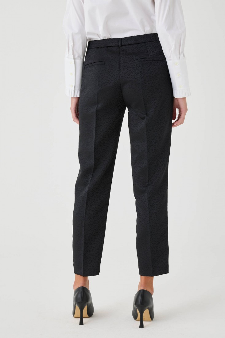 Zanetti 1965 Pantalone Stretch Animalier