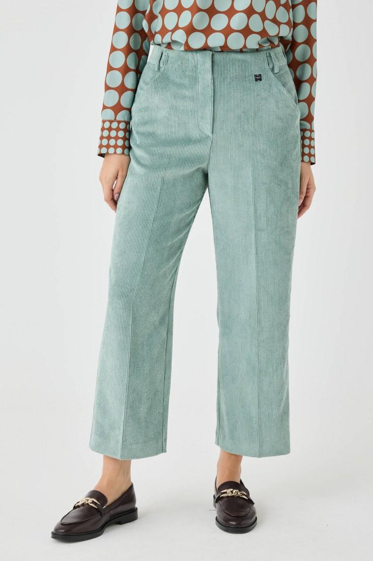 Zanetti 1965 Pantaloni in velluto cropped