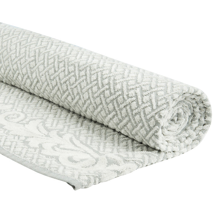Zenoni & ColombiAsciugamani Cordoba In Spugna Jacquard 450 Gr Grigio