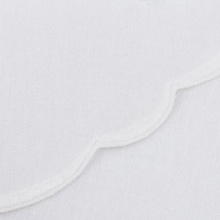 Zenoni & ColombiCentrino Centrotavola Rotondo Ricamato A Mano In Puro Cotone Made In Italy Variante Sherwood