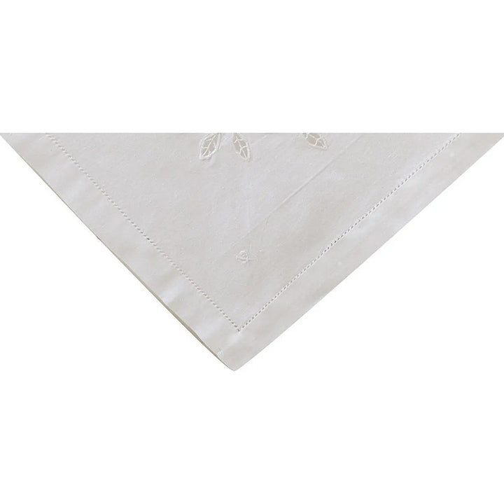 Zenoni & ColombiCentrotavola Ricamato A Mano In Puro Cotone Made In Italy Variante Lorenzo