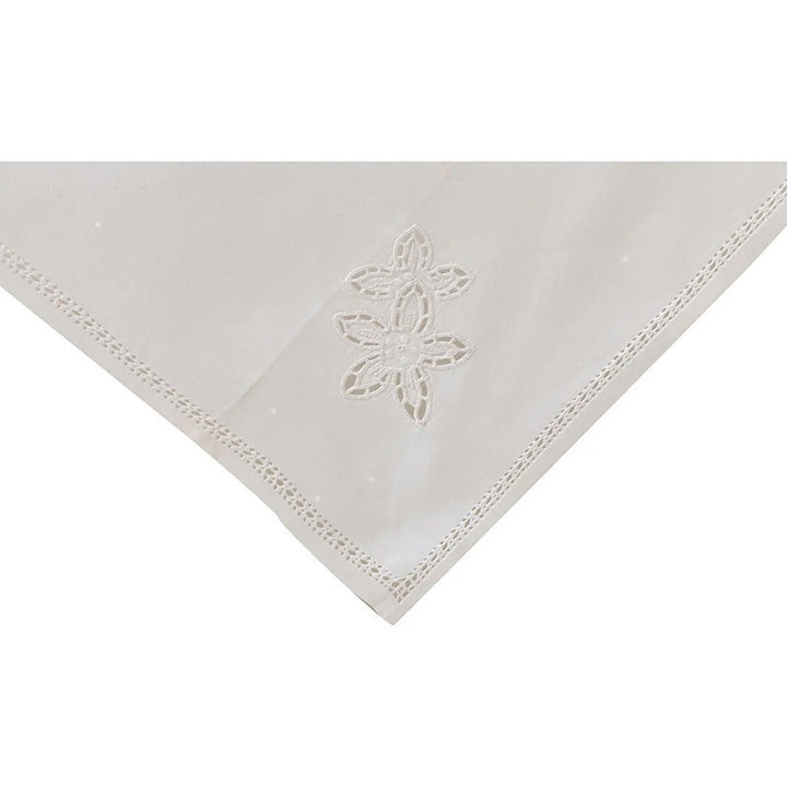 Zenoni & ColombiCentrotavola Ricamato A Mano In Puro Lino Made In Italy Variante Nicola