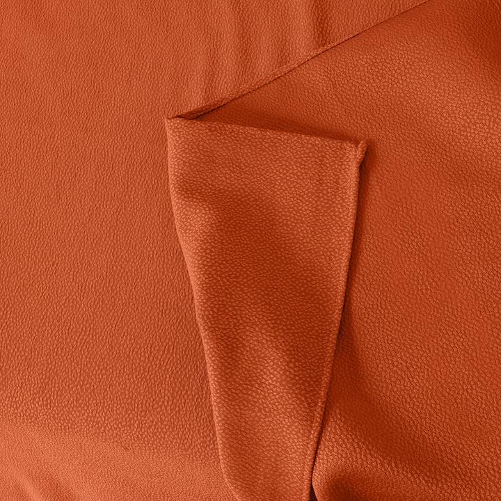 Zenoni & ColombiCompleto Copriletto Con Federe In Cotone Jacquard Keppler Arancio Scuro