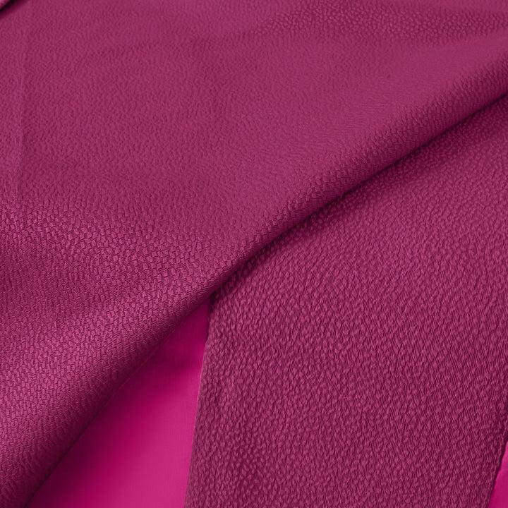 Zenoni & ColombiCompleto Copriletto Con Federe In Cotone Jacquard Keppler Fucsia