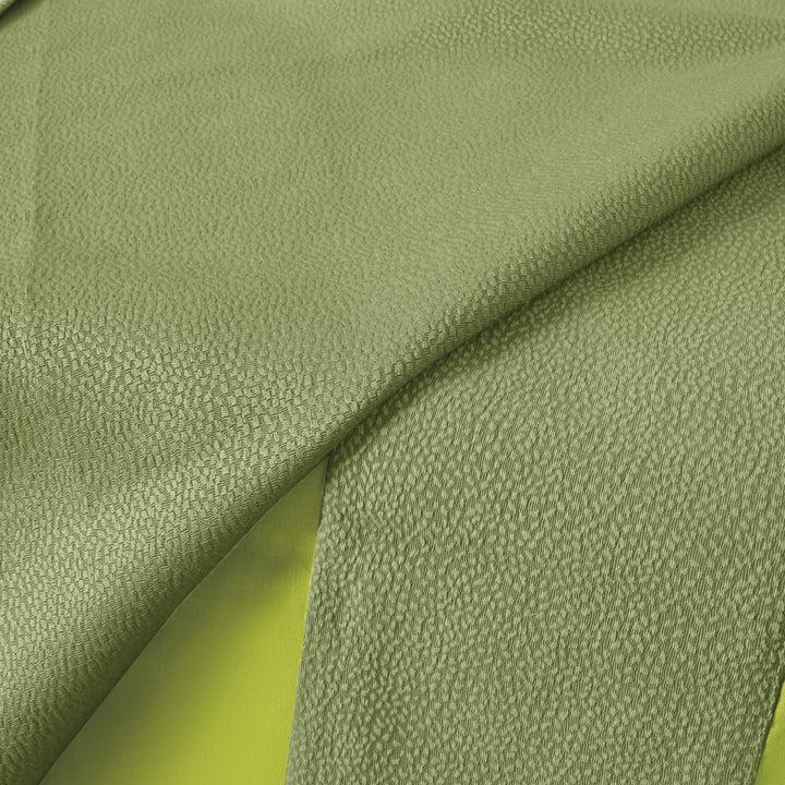 Zenoni & ColombiCompleto Copriletto Con Federe In Cotone Jacquard Keppler Verde Lime