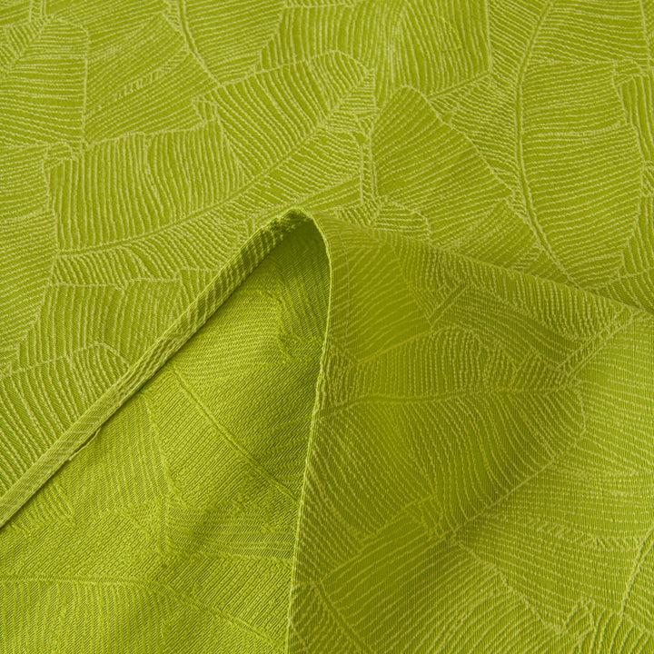 Zenoni & ColombiCompleto Copriletto Con Federe In Cotone Jacquard Giungla Verde Mela