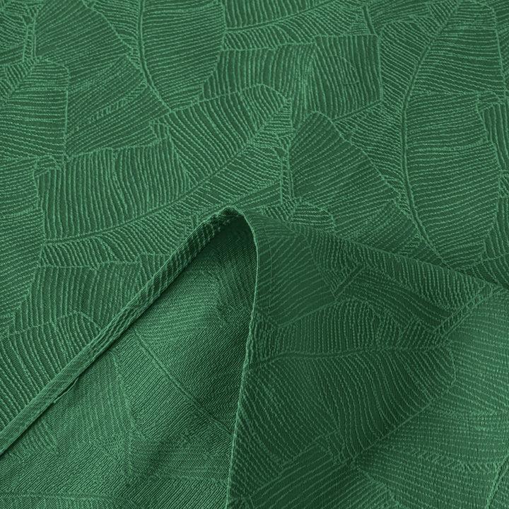 Zenoni & ColombiCompleto Copriletto Con Federe In Cotone Jacquard Giungla Verde Giungla