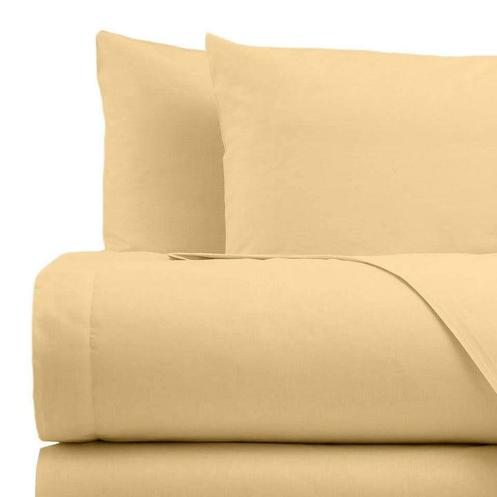 Zenoni & ColombiCompleto Lenzuola In 100% Cotone Alta Qualità Camomilla