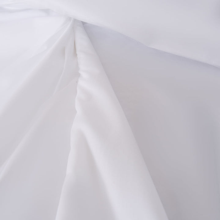 Zenoni & ColombiCompleto Lenzuola In 100% Cotone Percalle Bianco