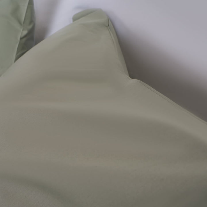 Zenoni & ColombiCompleto Lenzuola In 100% Cotone Percalle Verde Salvia