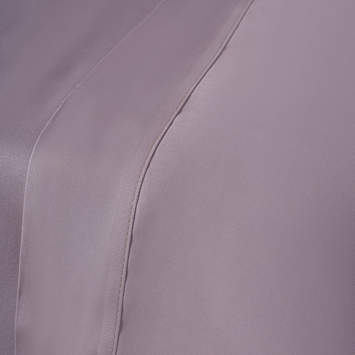 Zenoni & ColombiCompleto Lenzuola In 100% Raso Di Cotone Grigio Imperiale