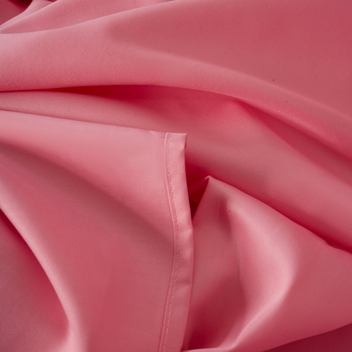 Zenoni & ColombiCompleto Lenzuola In 100% Raso Di Cotone Rosa Corallo