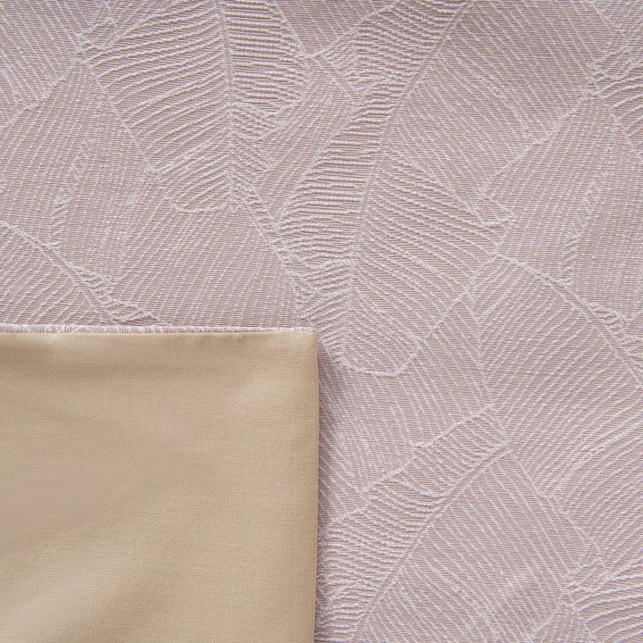 Zenoni & ColombiCompleto Lenzuola Matrimoniale Con Balza In Jacquard Giungla Tortora