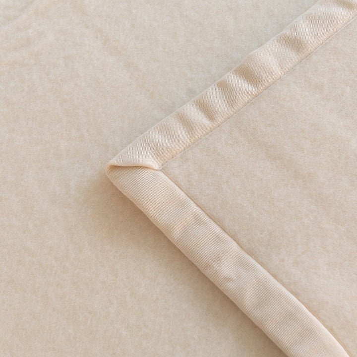 Zenoni & ColombiCoperta In Pura Lana Vergine Lambswool Certificata Woolmark Beige