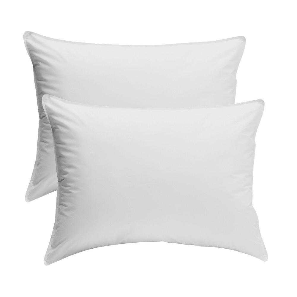 Zenoni & ColombiCoppia di Federe in 100% Raso di Cotone Made in Italy Tinta Unita 50x80cm