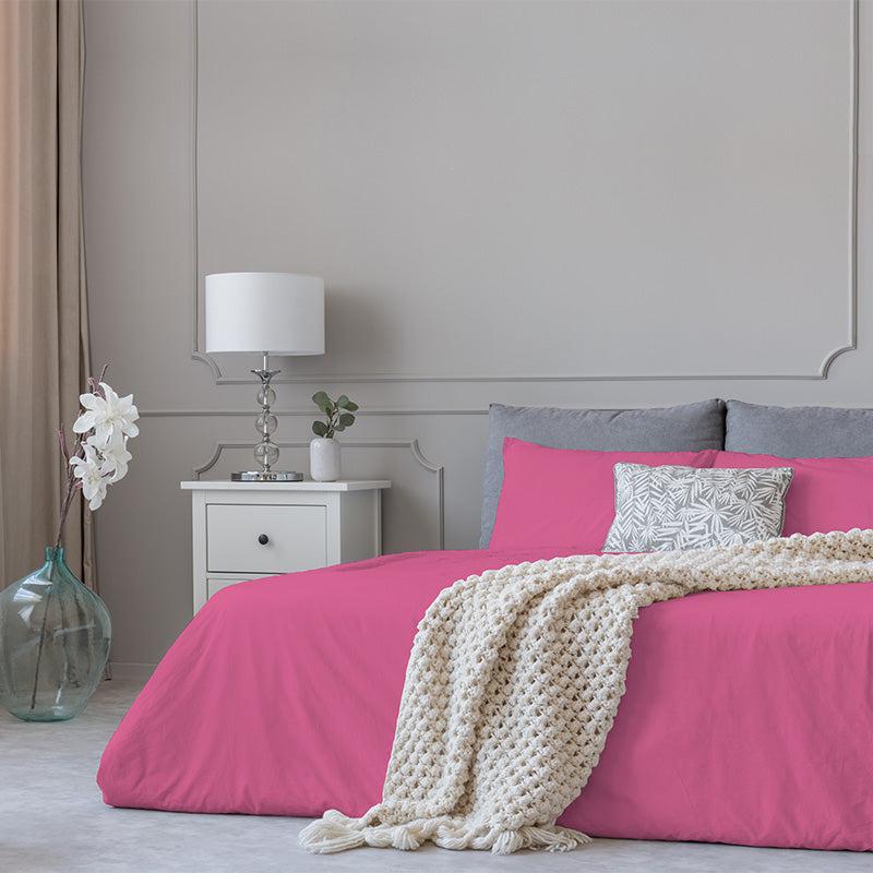 Zenoni & ColombiCopripiumino con federe in 100% Cotone Fucsia Zenoni & ColombiCopripiumino con federe in 100% Cotone Fucsia