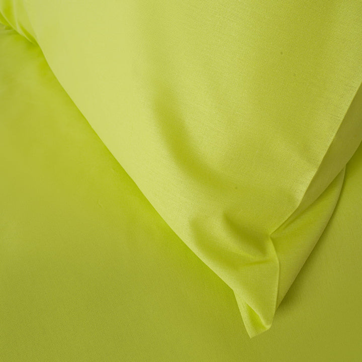 Zenoni & ColombiCopripiumino Con Federe In 100% Cotone Verde Lime