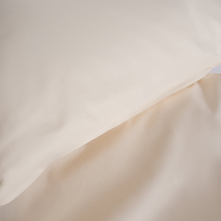 Zenoni & ColombiCopripiumino In 100% Cotone Beige Crema Con Federe