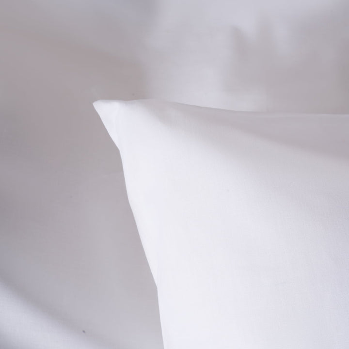 Zenoni & ColombiCopripiumino In 100% Cotone Bianco Con Federe