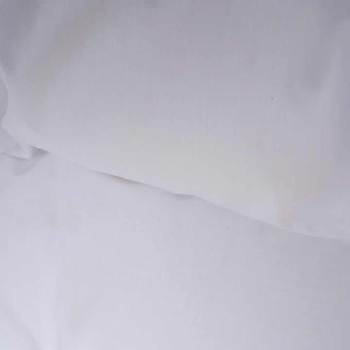 Zenoni & ColombiCopripiumino In 100% Cotone Bianco Con Federe