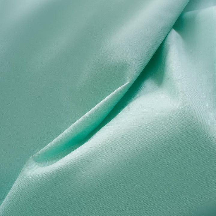 Zenoni & ColombiCopripiumino In 100% Cotone Verde Acqua Con Federe