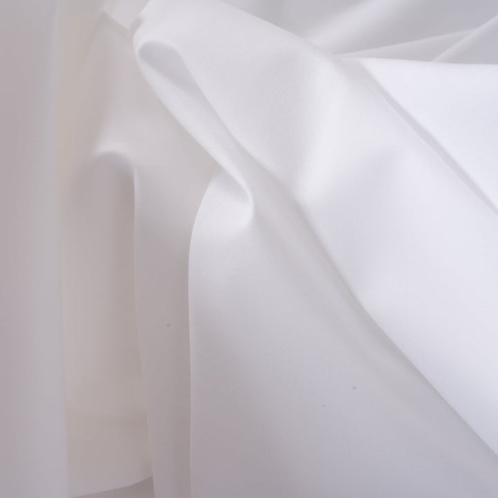 Zenoni & ColombiCopripiumino In 100% Percalle Di Cotone 60 Bianco Con Federe