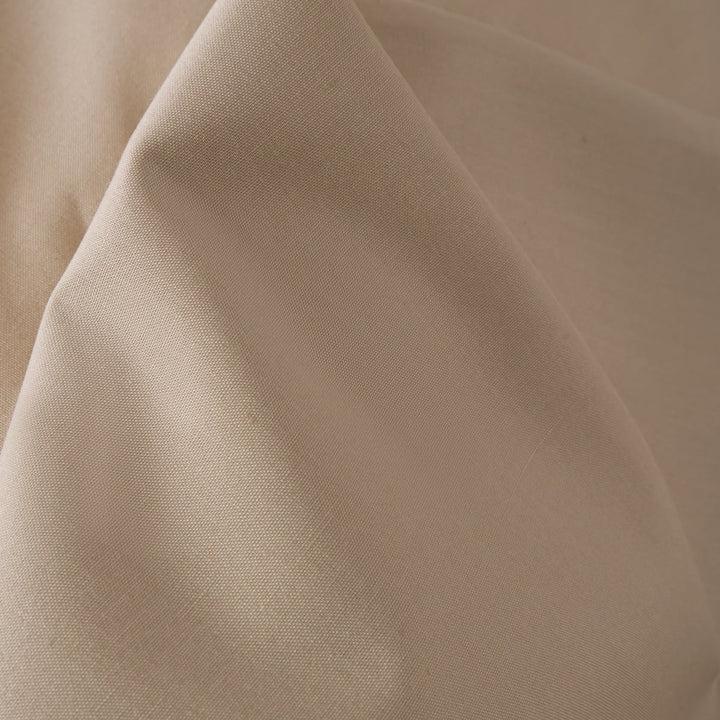 Zenoni & ColombiCopripiumino In 100% Percalle Di Cotone Sabbia Con Federe