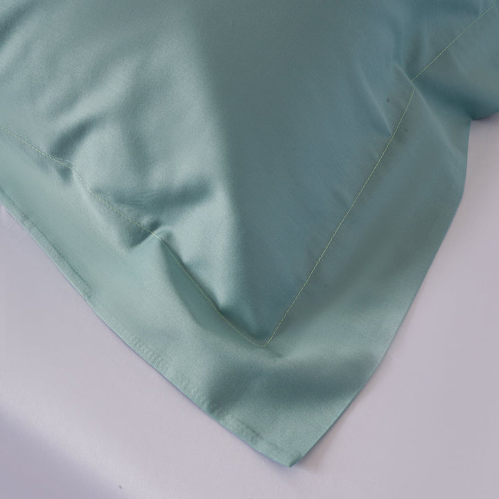 Zenoni & ColombiCopripiumino In 100% Raso Di Cotone Minerale Con Federe