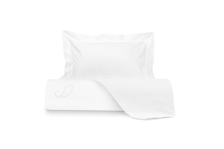 Zenoni & ColombiCopripiumino Ricamato 100% Cotone Cashmere Singolo