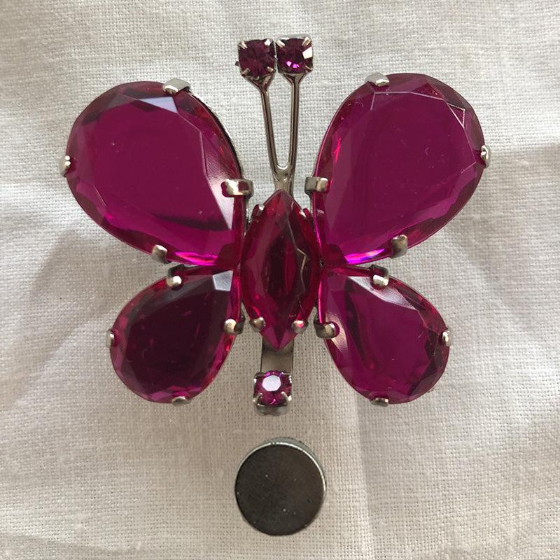 Zenoni & ColombiFermatende a calamita Farfalla Fucsia