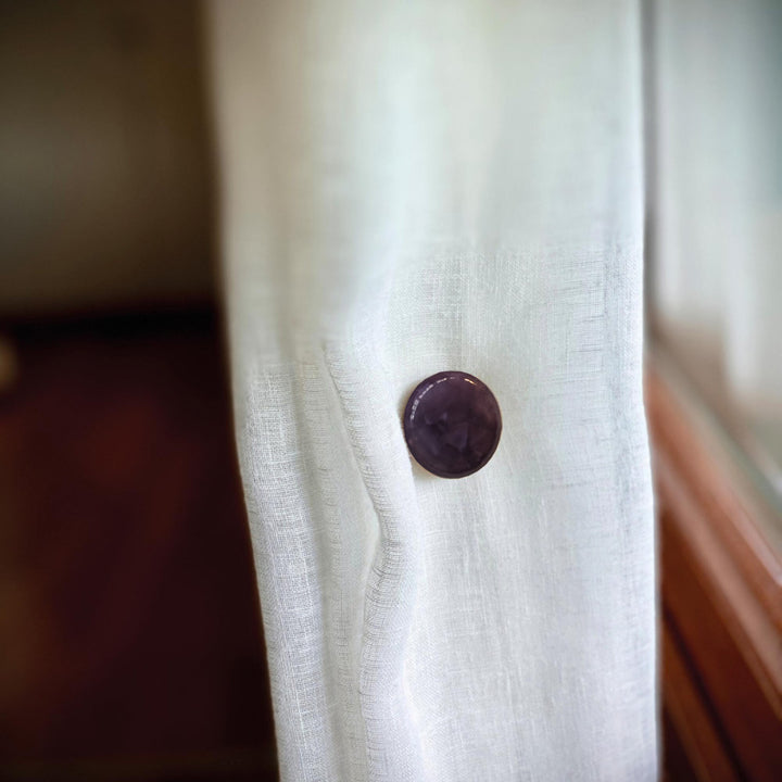 Zenoni & ColombiFermatende A Calamita In Plastica Viola