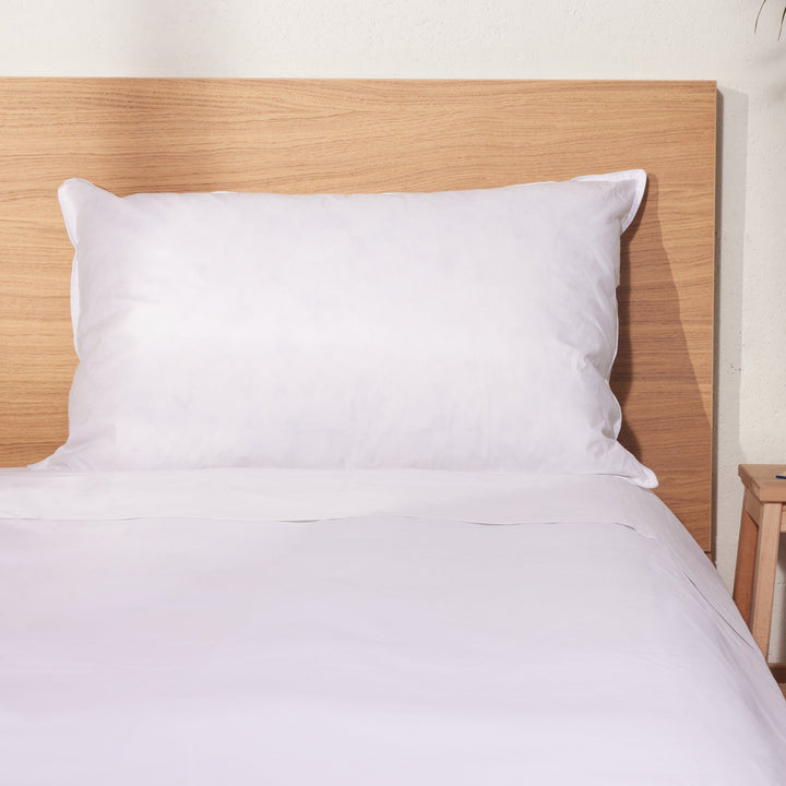 Zenoni & ColombiGuanciale Stelvio In Piccole Piumette D'Oca Con Fodera In 100% Cotone Sostenuto