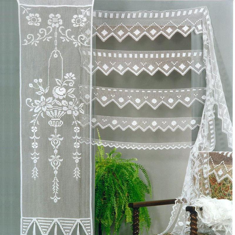 Zenoni & ColombiTenda a Filet 100% Cotone variante Floreale