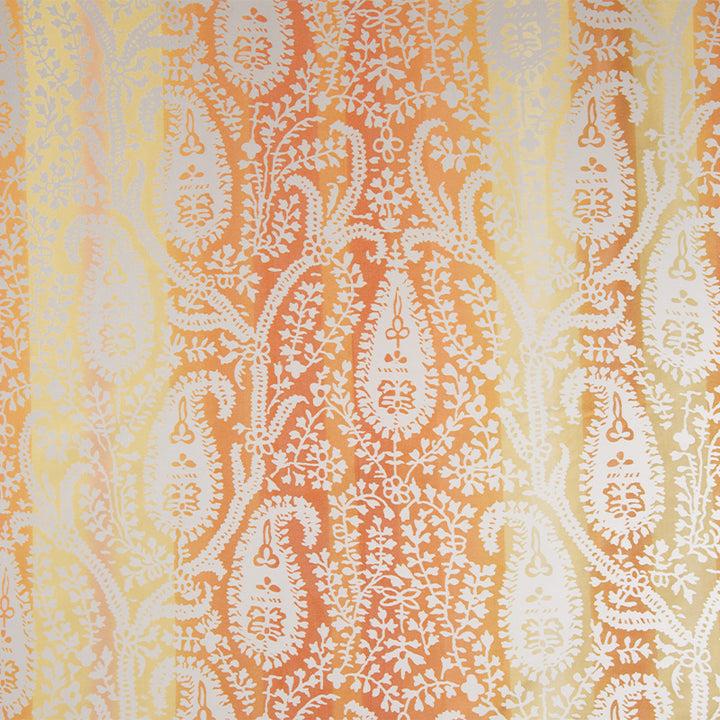 Zenoni & ColombiTenda In Organza Cachemire Arancione 140x290cm